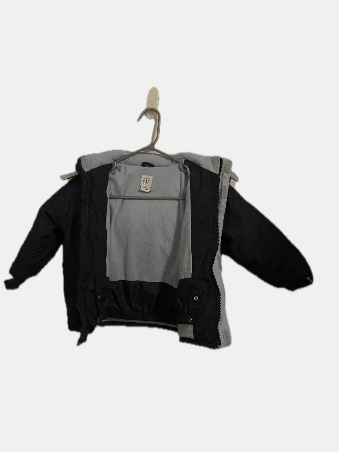 Baby GAP Black Puffer Jacket - Size 4 Years