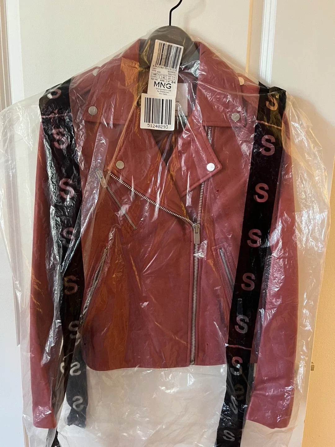 MNG Genuine Leather Biker Jacket - Size XS image indicator(5)