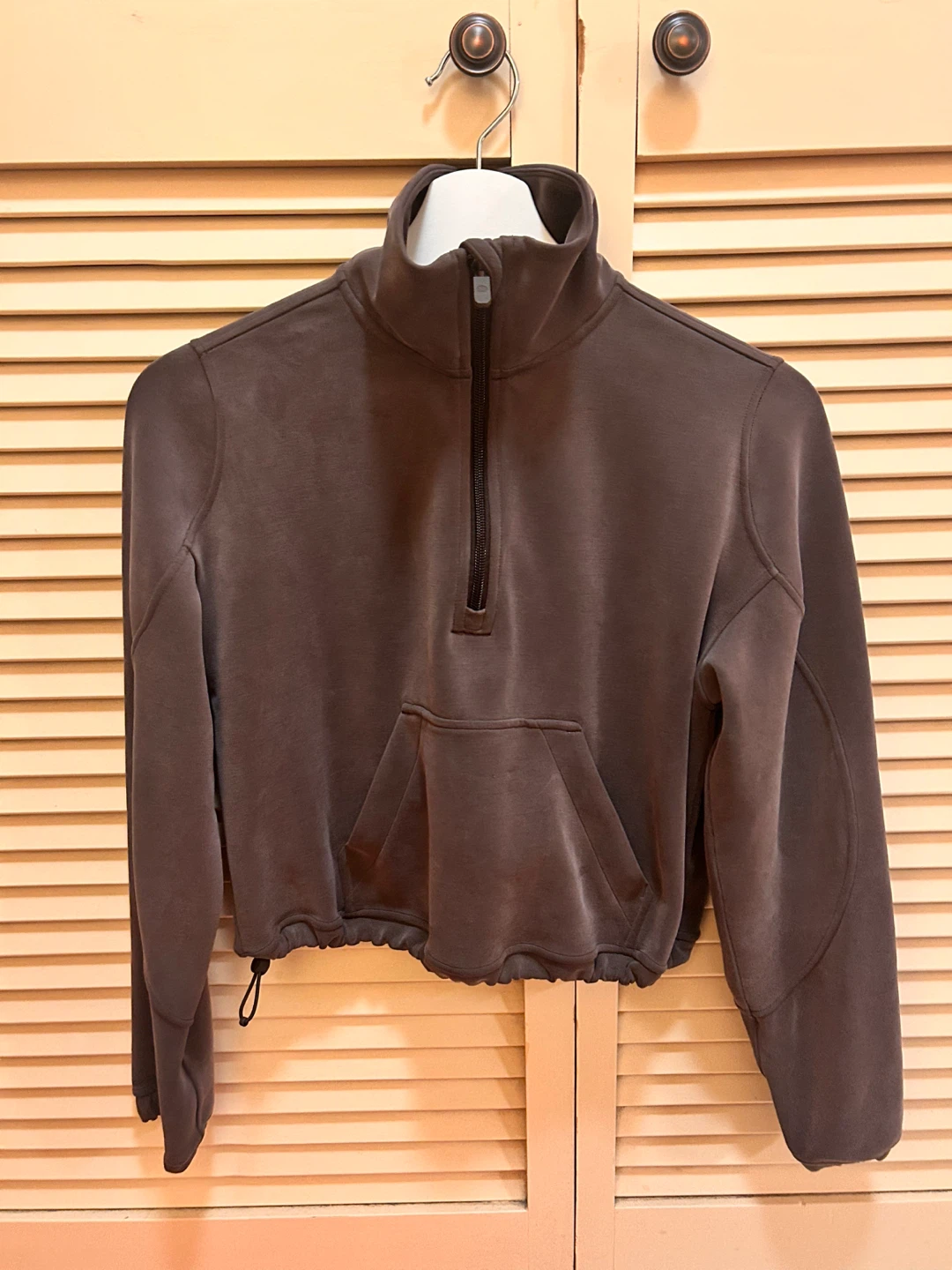 Lululemon Cropped Half Zip size 00/0