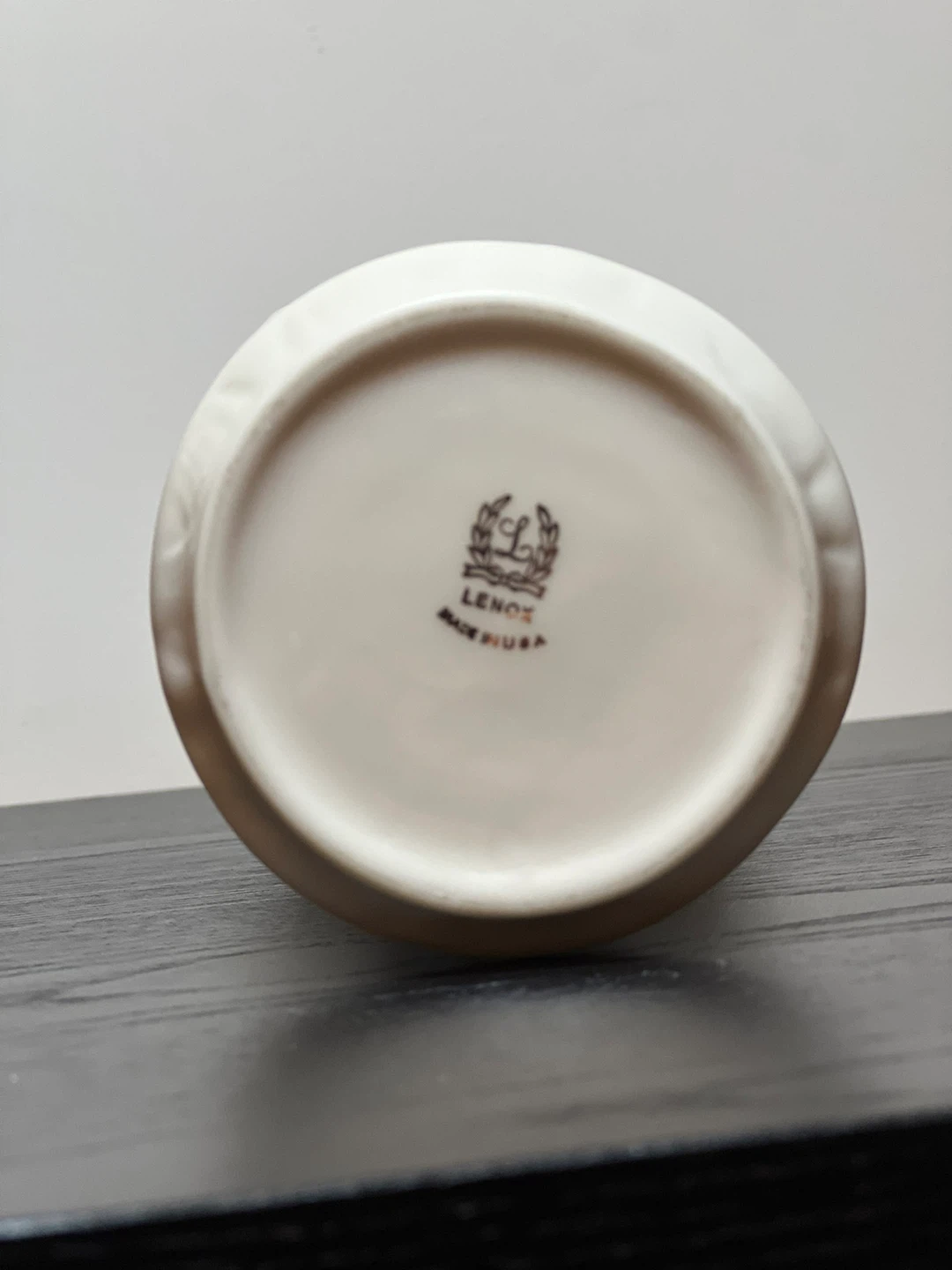 Lenox Woodland Collection 8 1/2” Vase Oak Leaf Pattern - photo 5