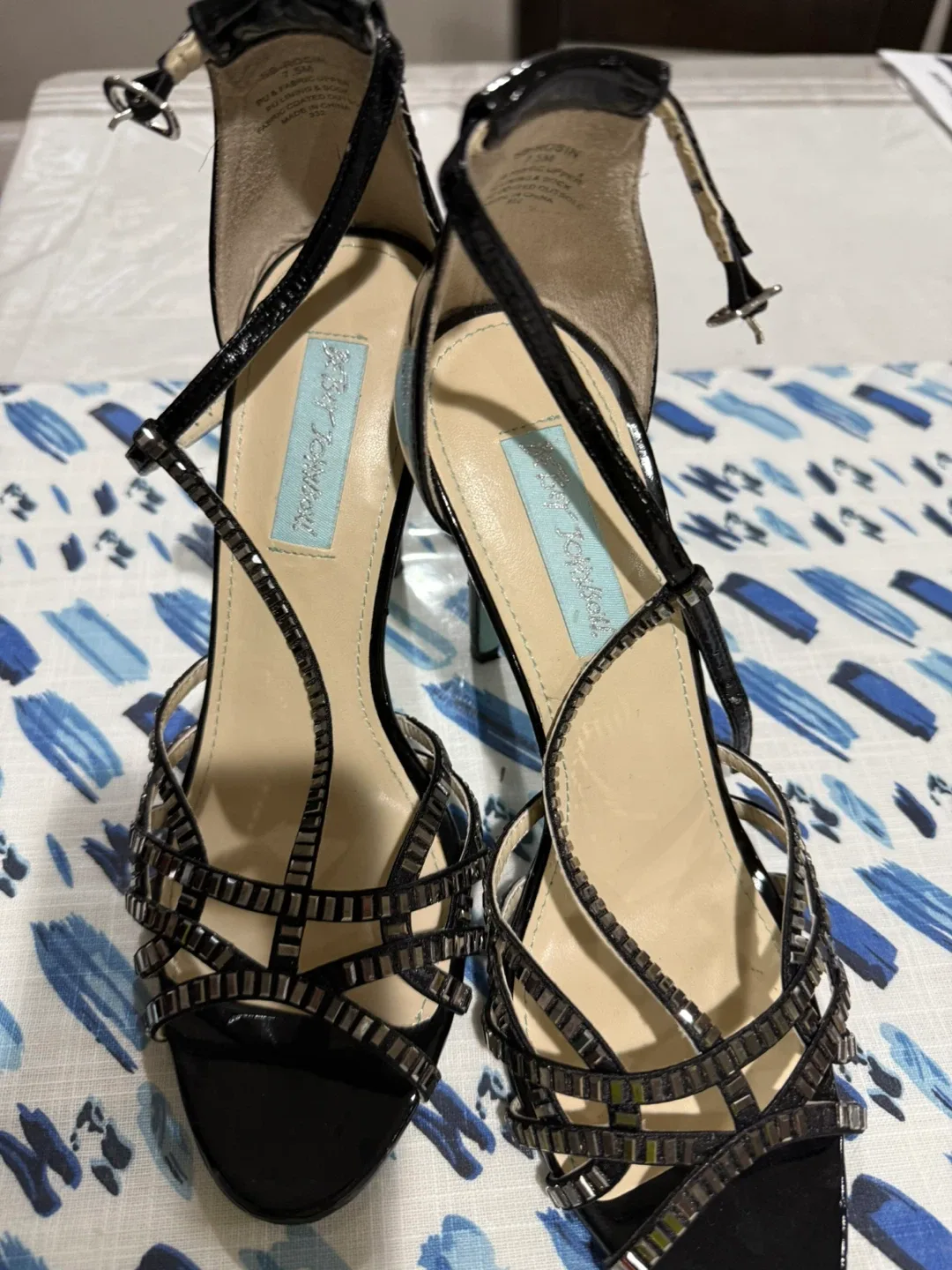 Betsey Johnson Black Heels