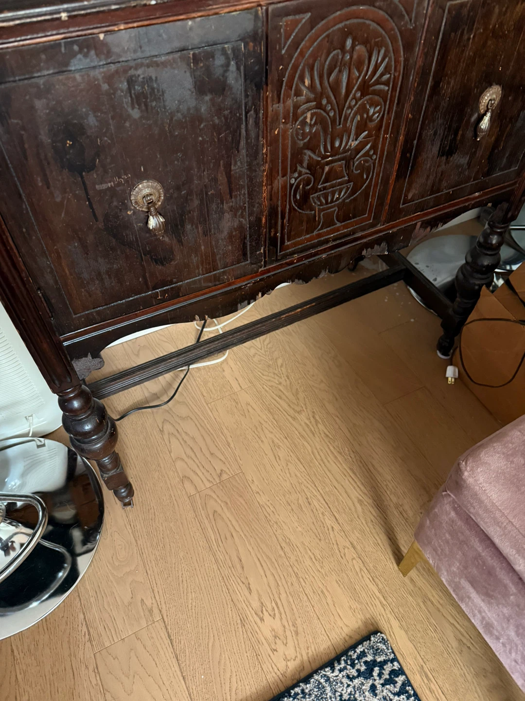 Antique Wooden Cabinet - photo 2