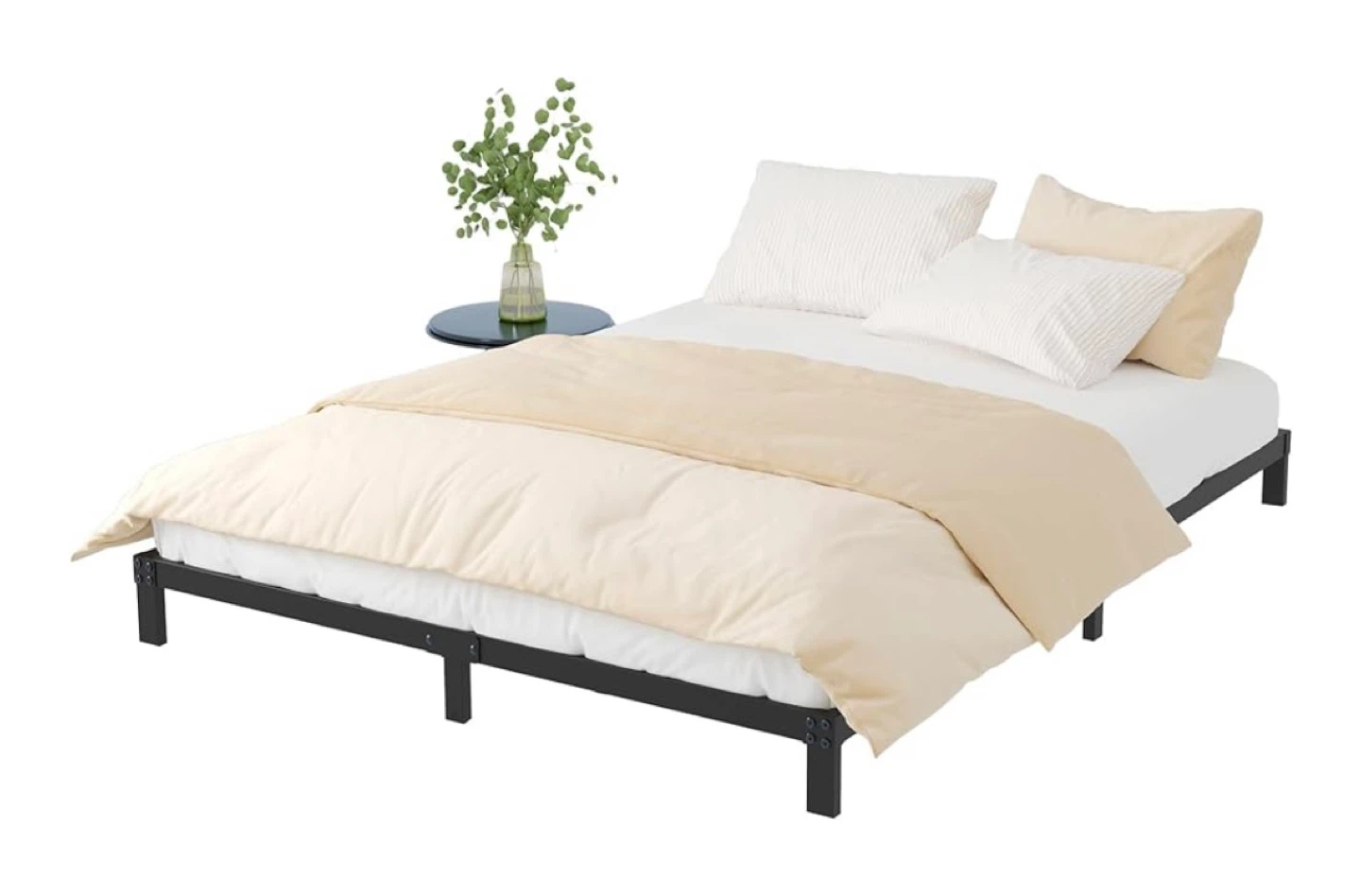 King Bed Frame, 9” Heavy Duty Low Profile Metal Platform - photo 4