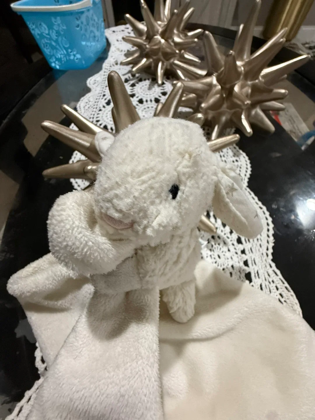 Jellycat Bunny Soother Blanket - Cream image indicator(6)