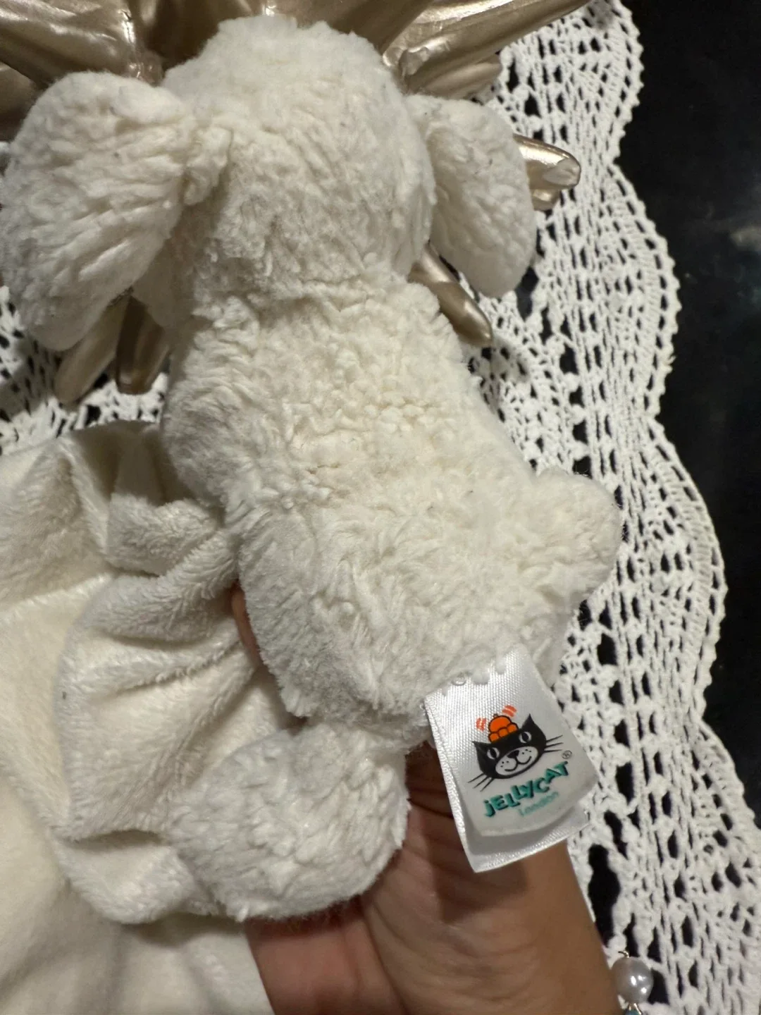 Jellycat Bunny Soother Blanket - Cream