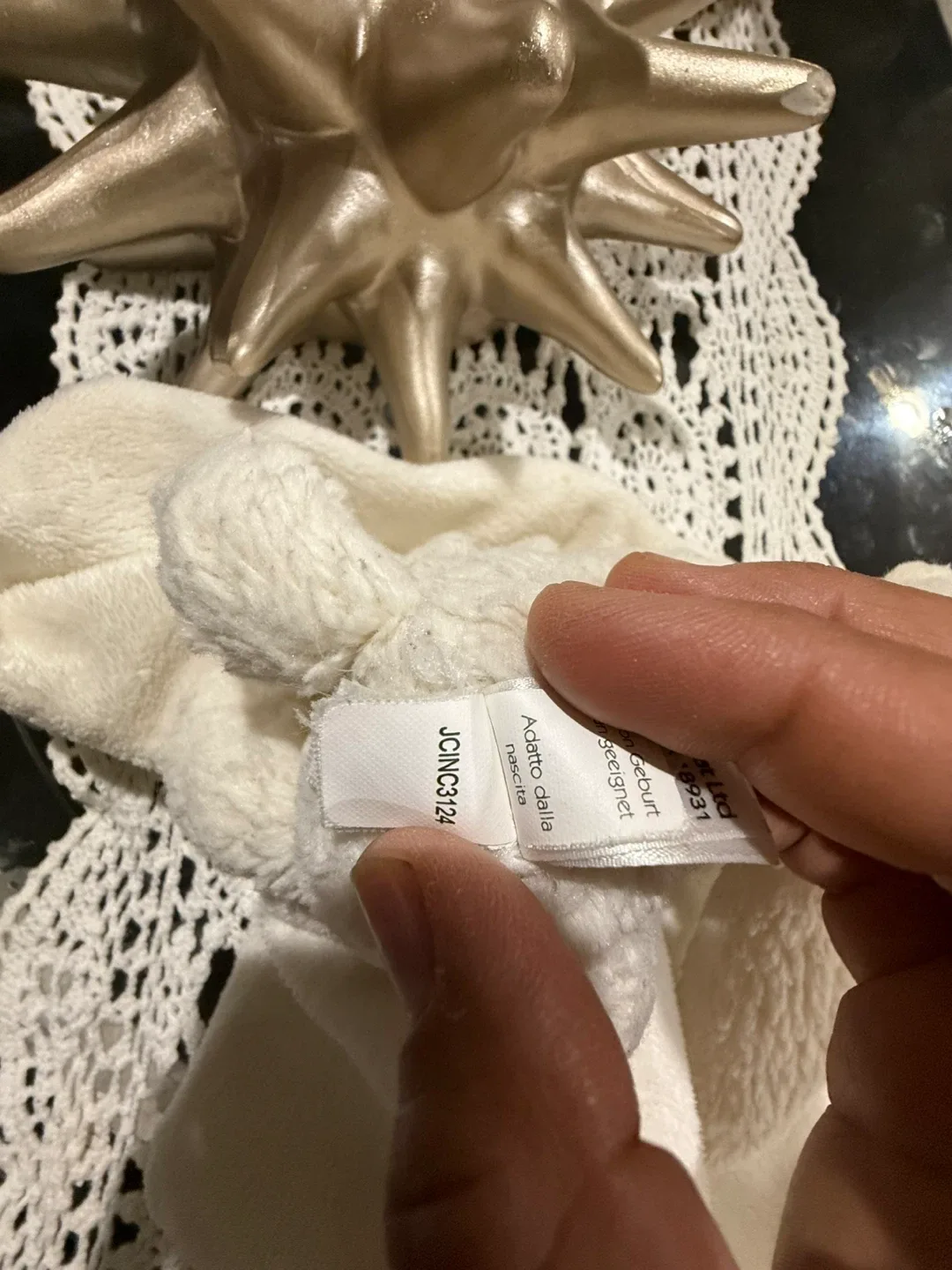 Jellycat Bunny Soother Blanket - Cream image indicator(7)