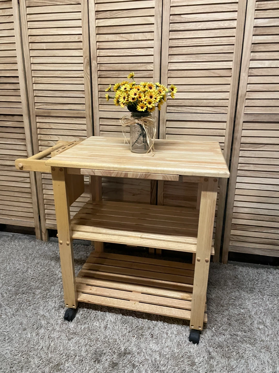 Wooden Kitchen Cart - photo 3