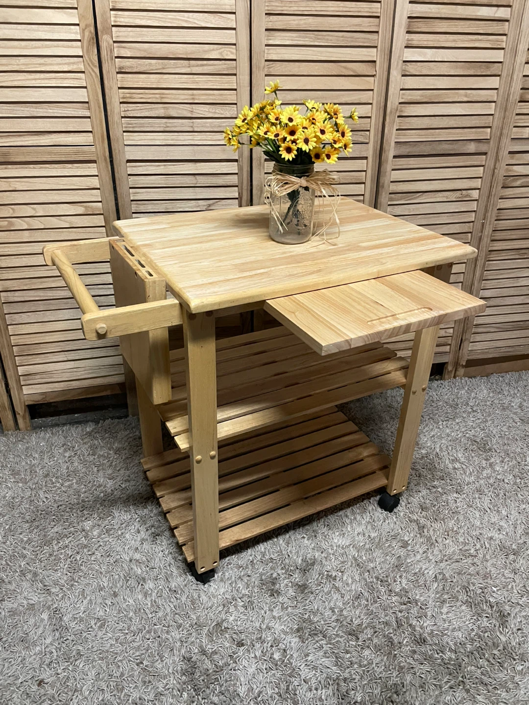 Wooden Kitchen Cart - photo 4
