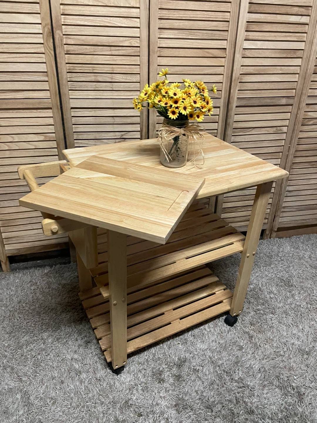 Wooden Kitchen Cart - photo 5