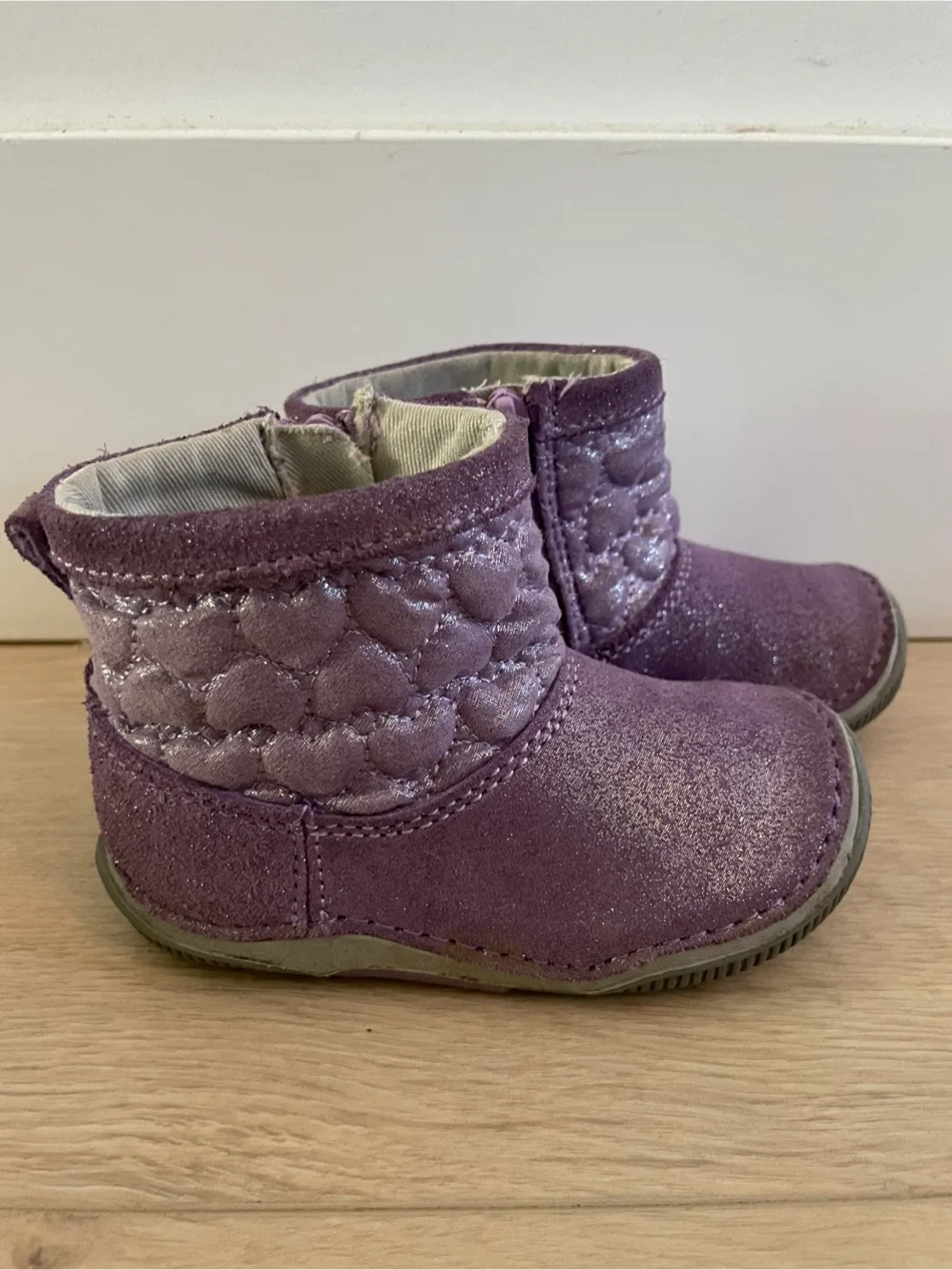 Stride Rite Purple Boots Size 5 image indicator(2)