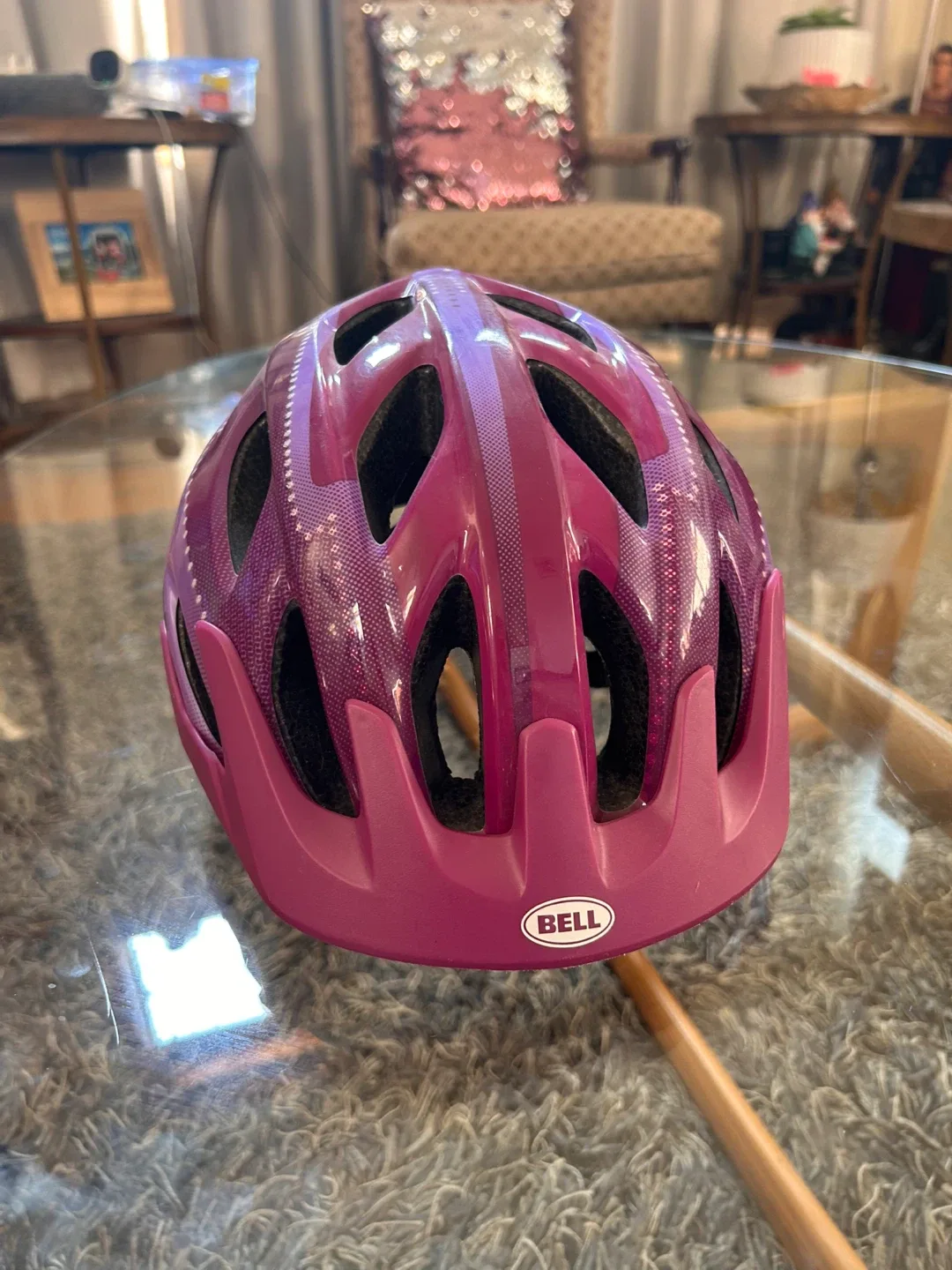 Bell Bike Helmet - Purple image indicator(2)