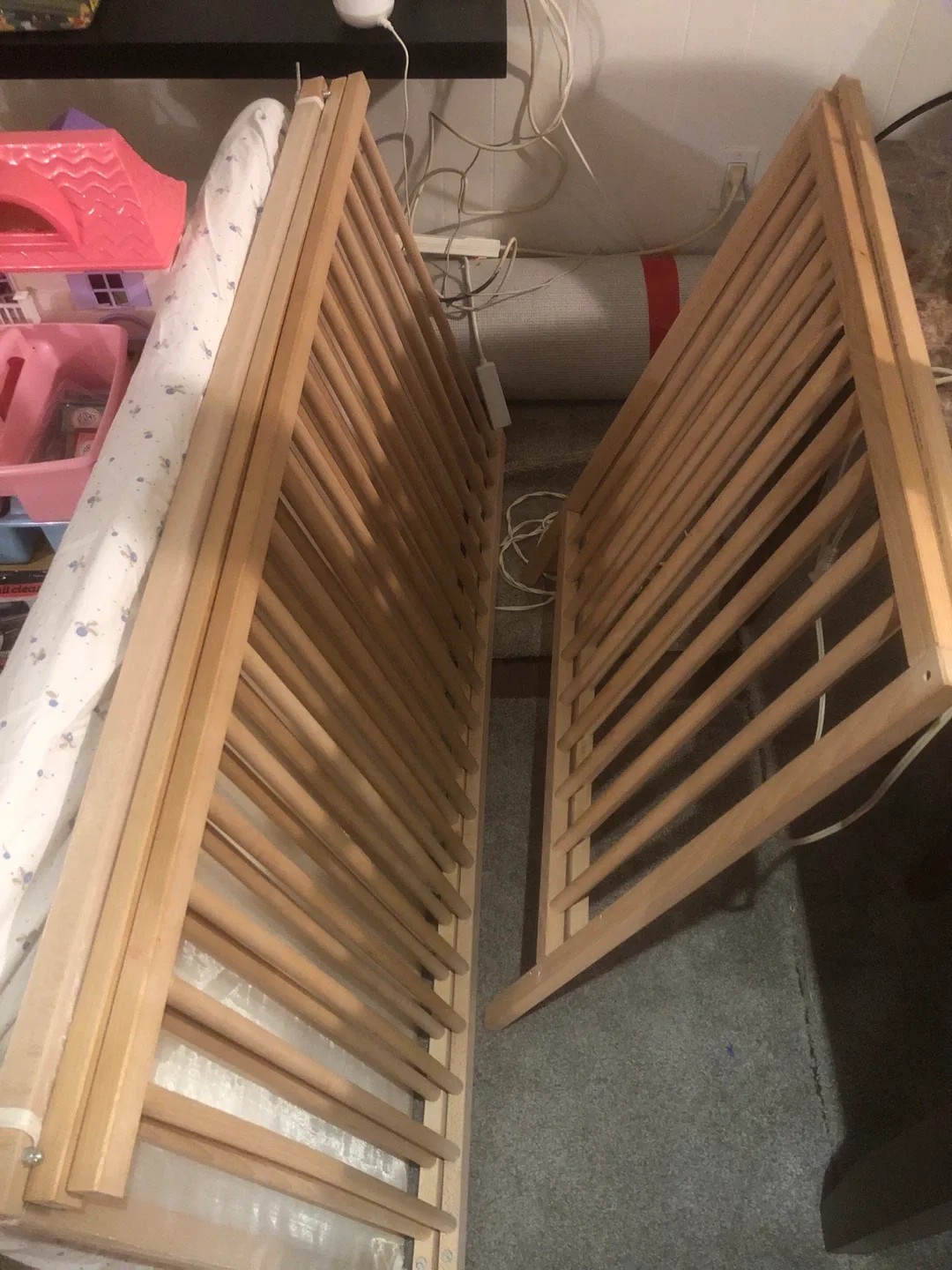 Wooden Baby Crib image indicator(8)