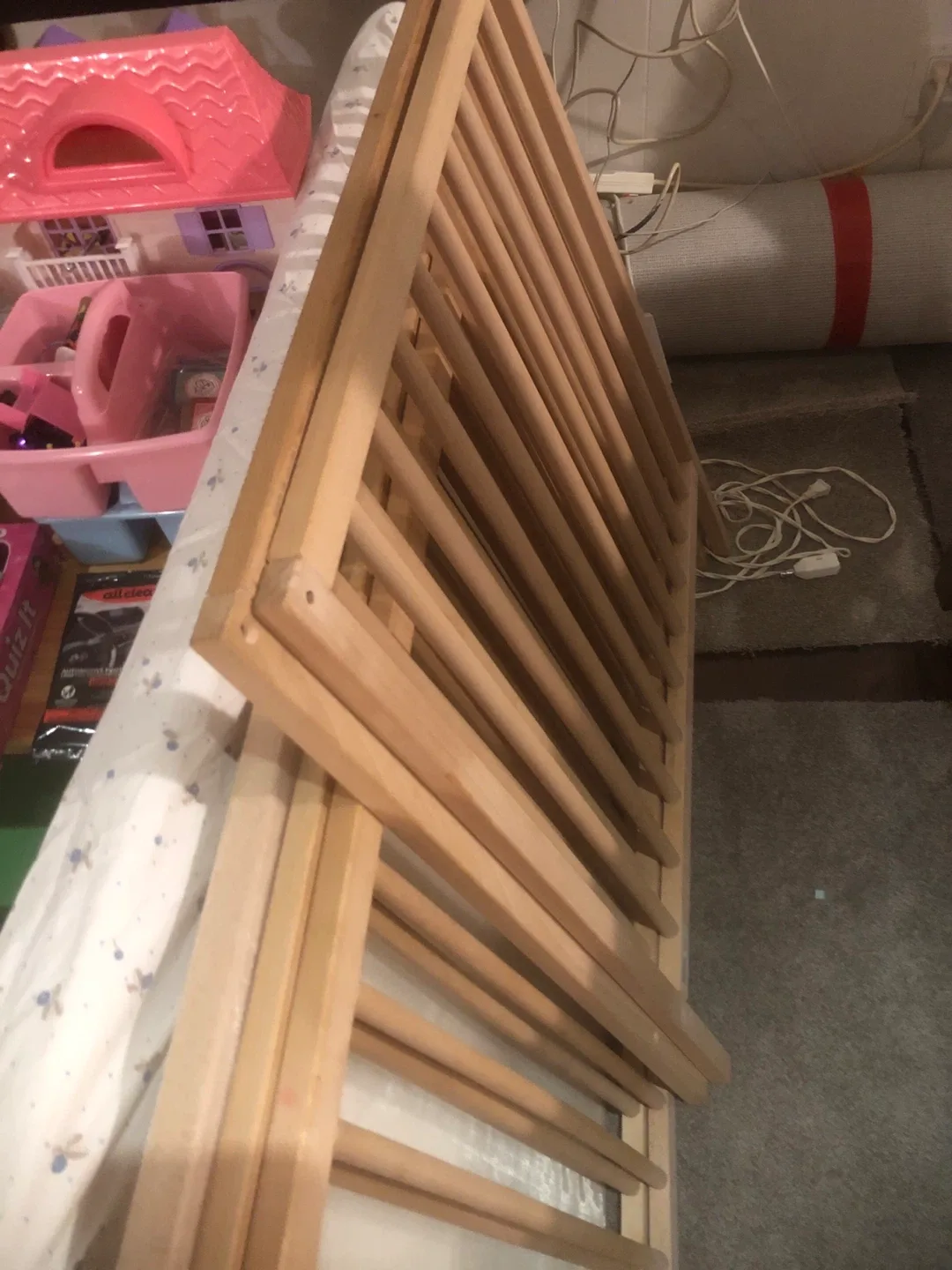 Wooden Baby Crib image indicator(7)