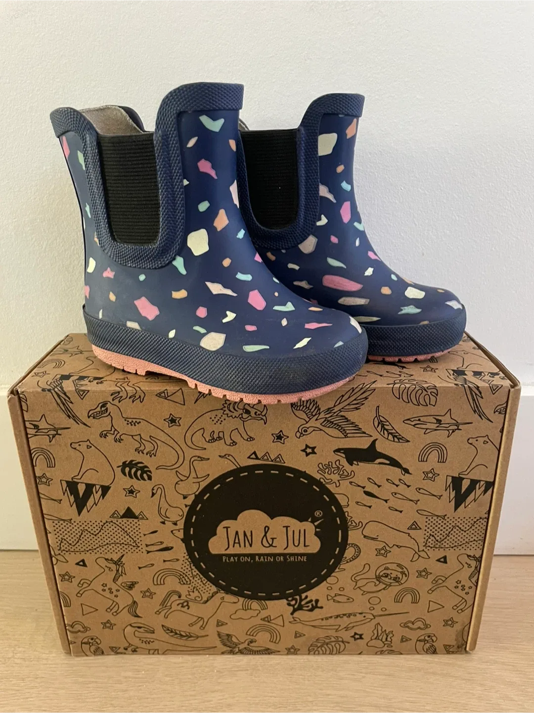 Jan & Jul Rain Boots toddler Size 5.5 thumbnail