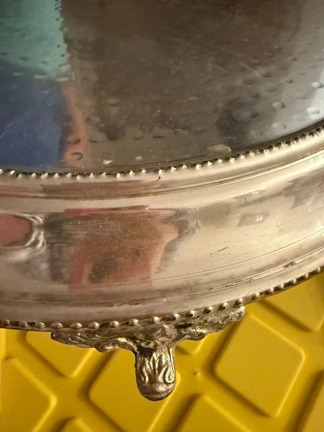 Metal Cake Riser/Stand - 15” Silver image indicator(2)