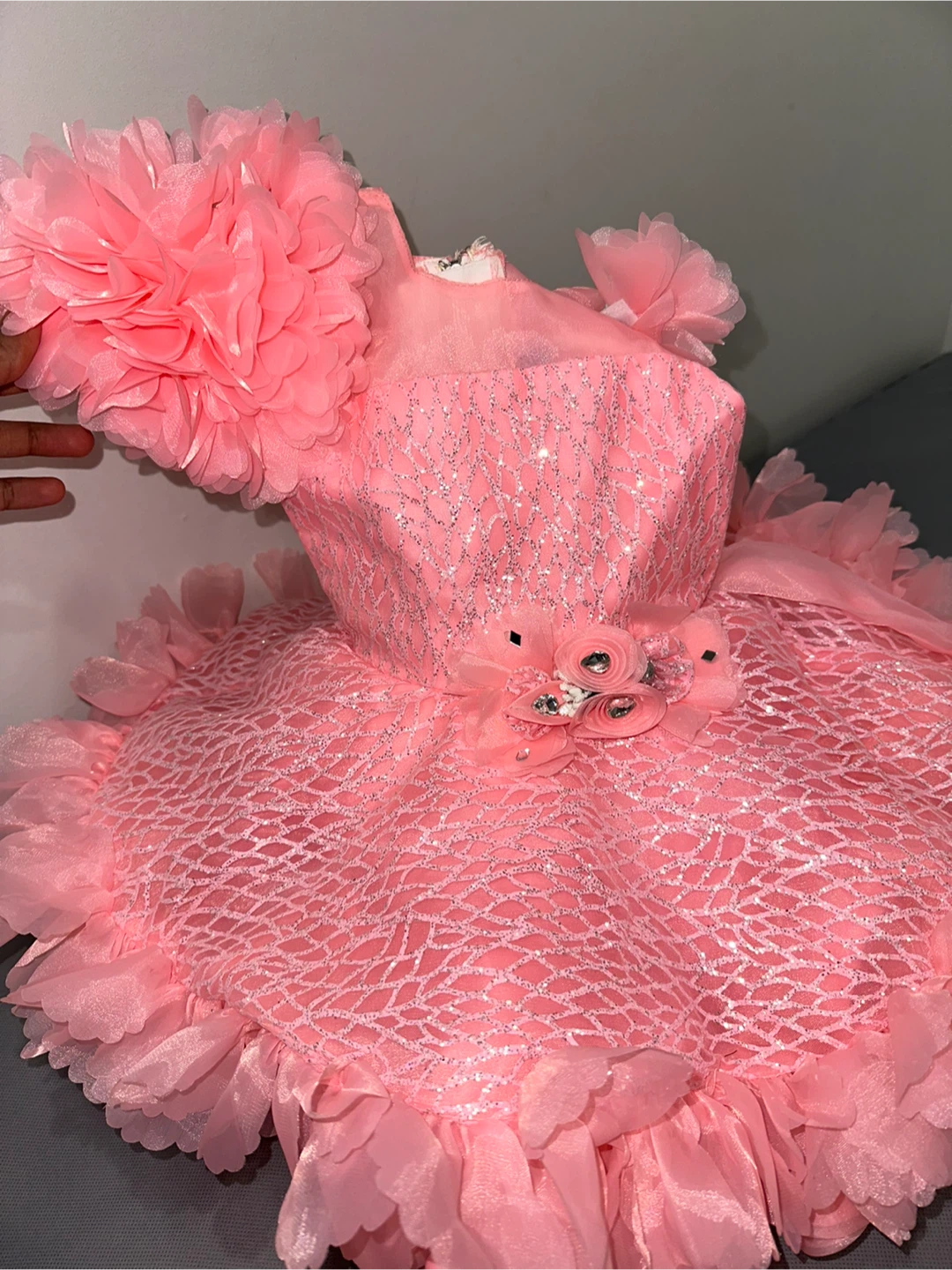 Babe's NX Girls Pink Party Dress - photo 3