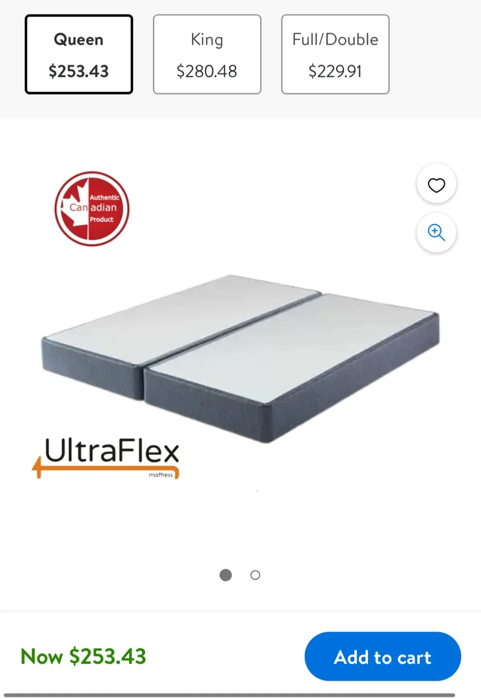 Split Queen Size Mattress Box Spring image indicator(4)