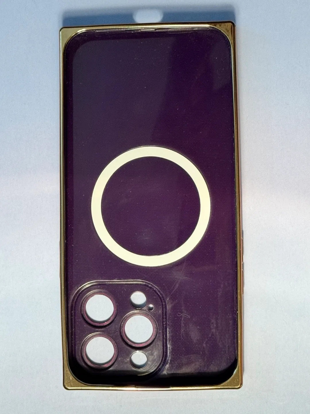 🥕Purple & Gold iPhone Case image indicator(2)