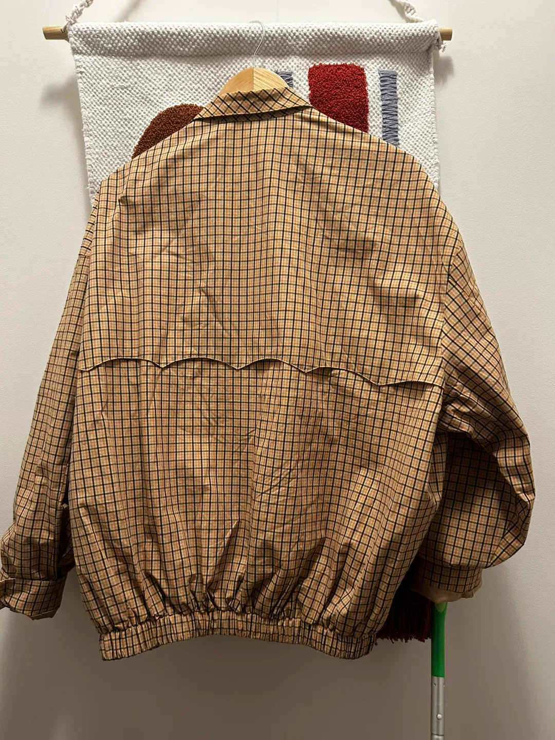 Miu Miu Checked Canvas Blouson Jacket image indicator(7)