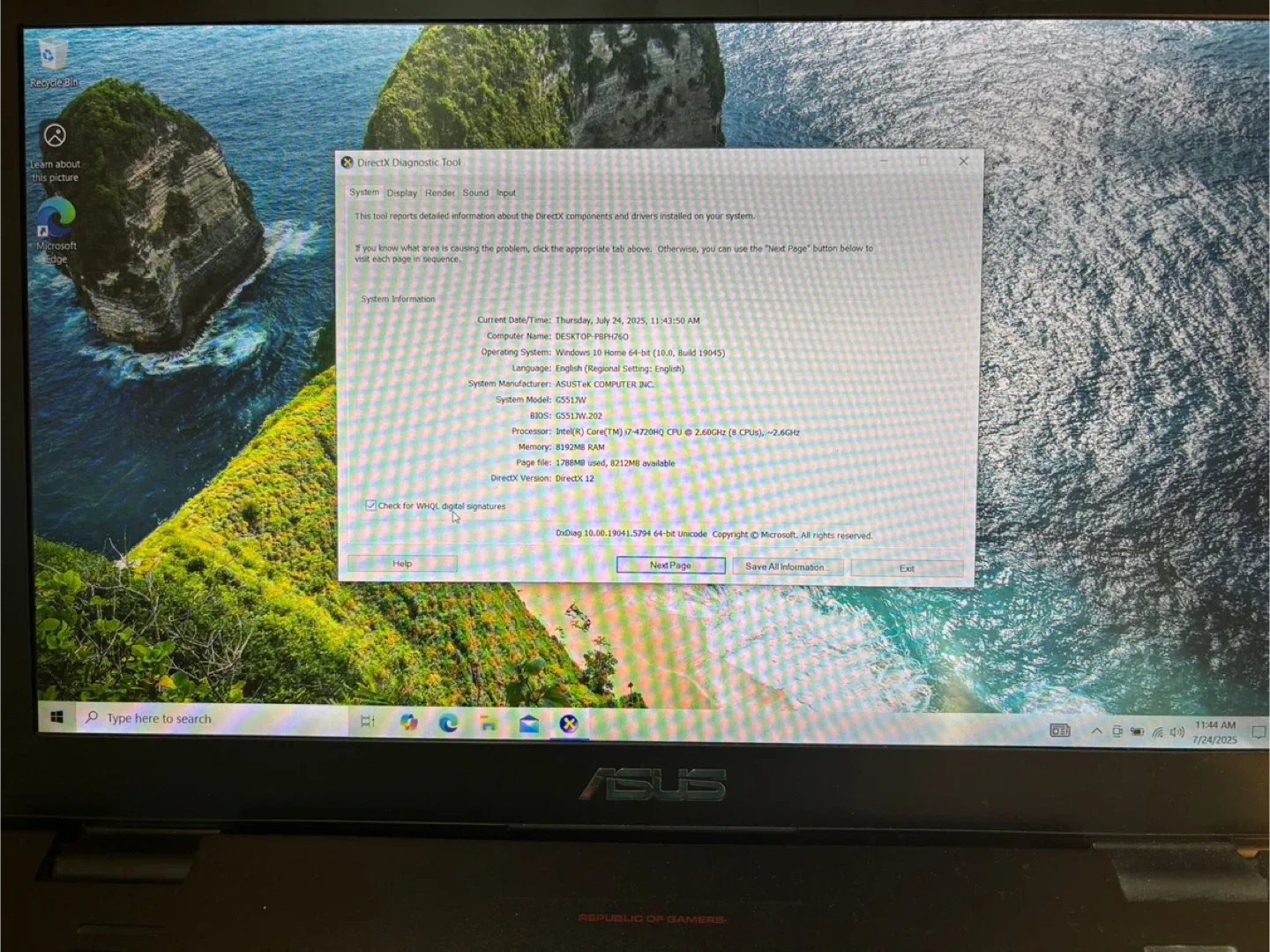 ASUS Laptop thumbnail