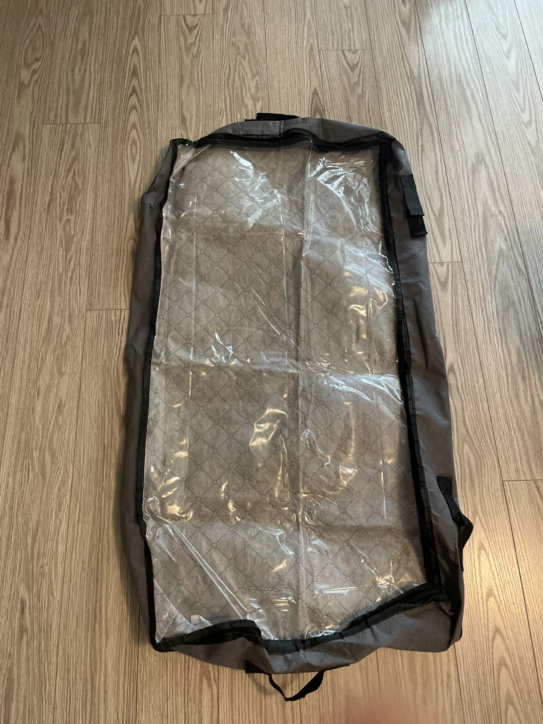 Grey Garment storage Bag