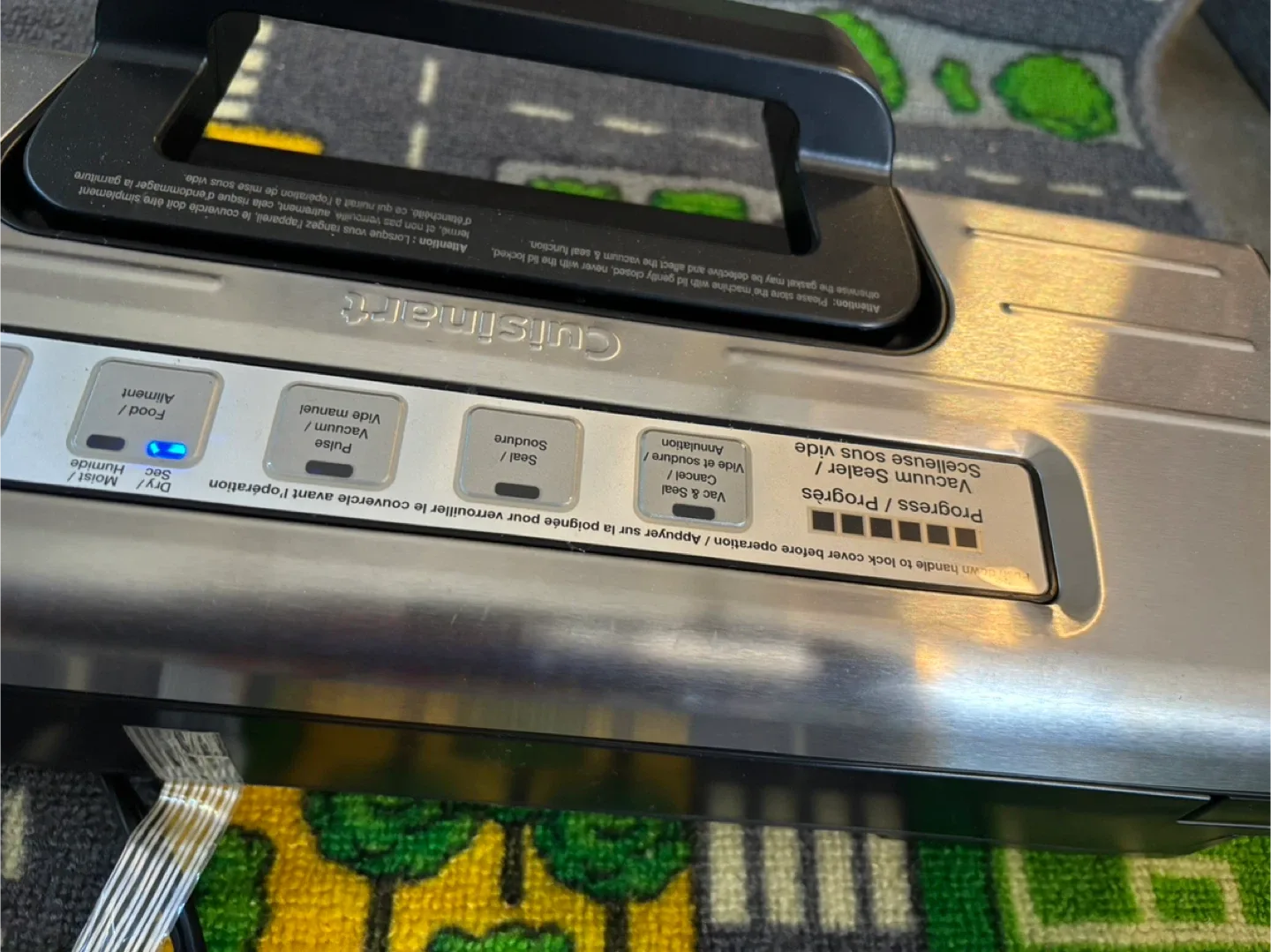 Cuisinart Vacuum Sealer image indicator(2)