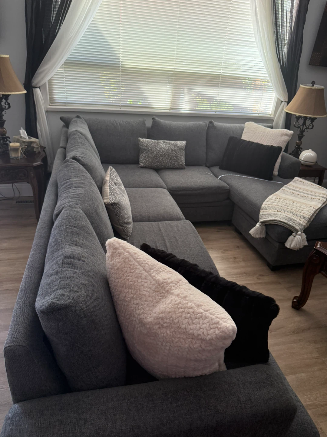 Grey Sectional Sofa