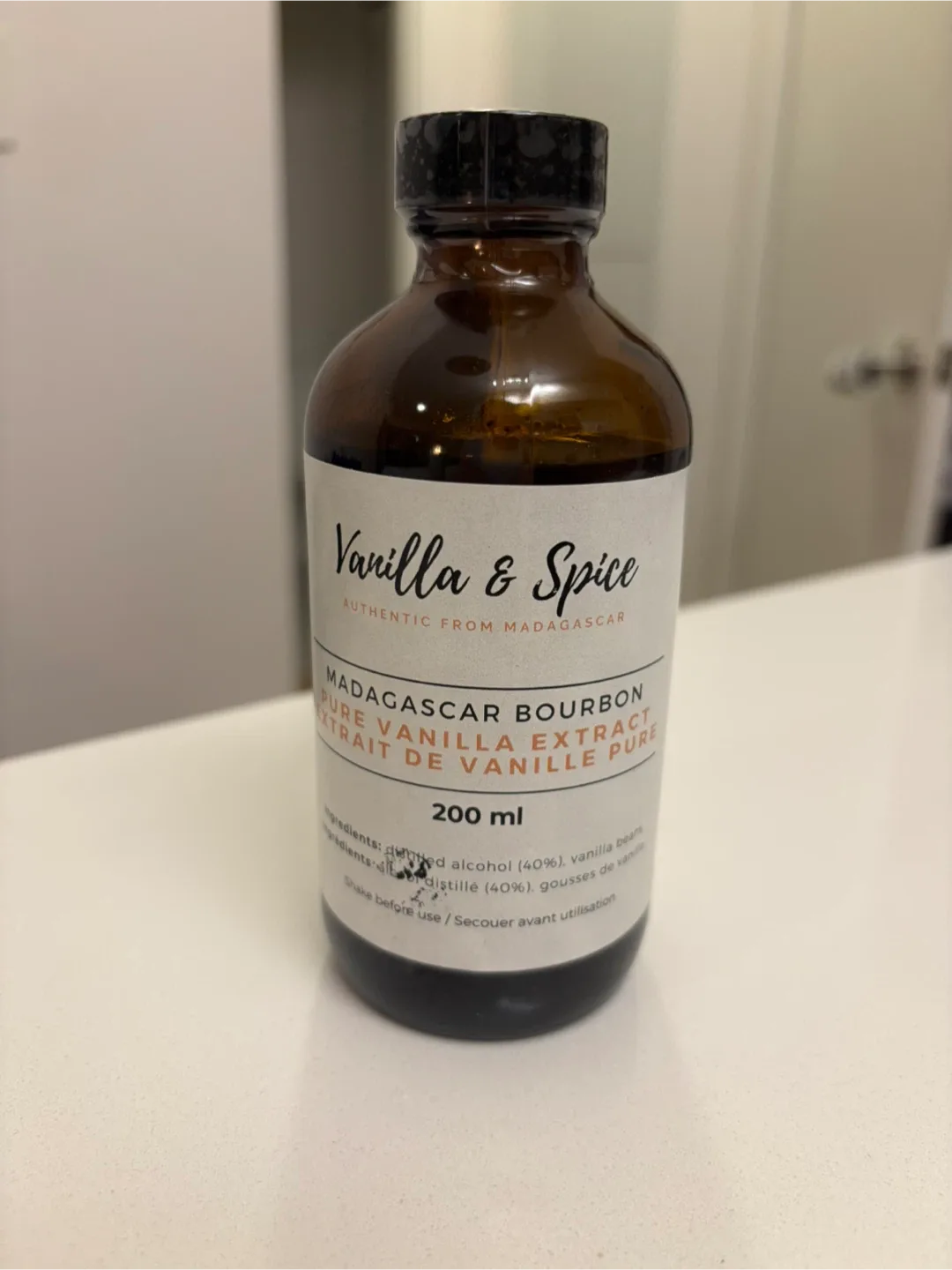 Vanilla & Spice Madagascar Bourbon Pure Vanilla Extract 200ml thumbnail