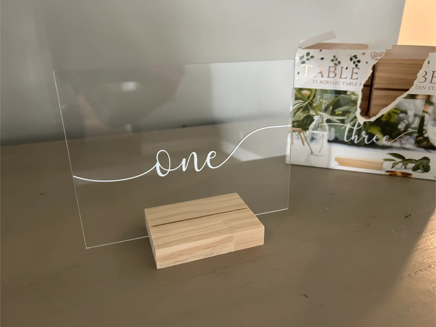 Ginger Ray Table Numbers 🥕 - photo 3