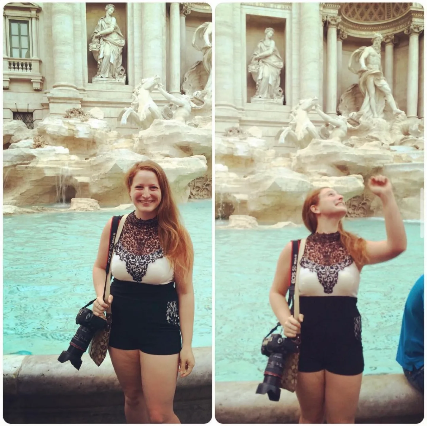 Black & White Lace Romper image indicator(2)