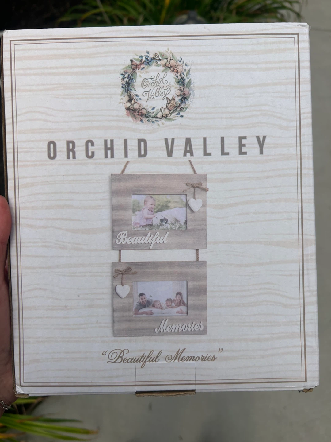 Orchid Valley "Beautiful Memories" Photo Frame🥕