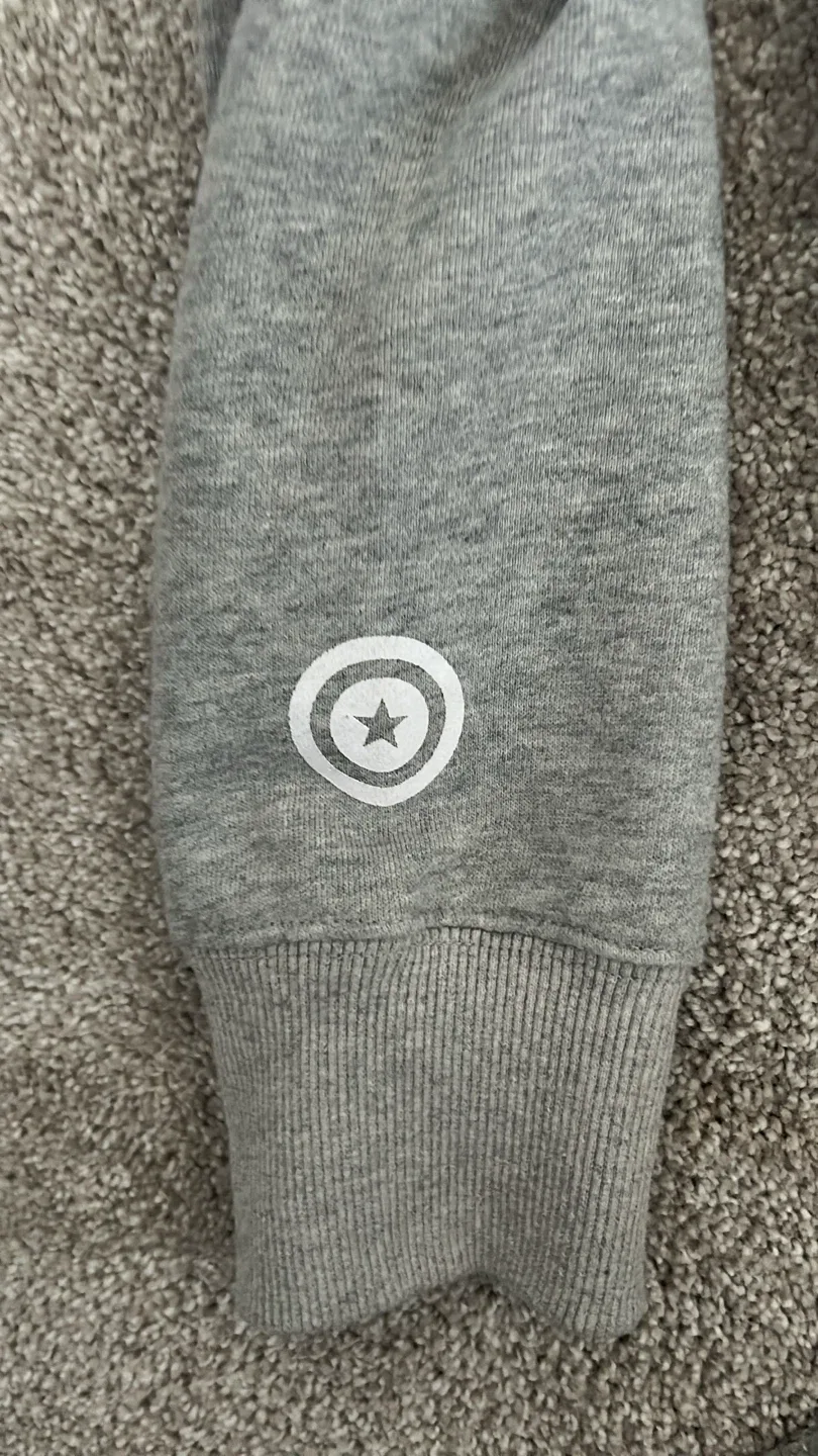 BAPE Grey Shark Full Zip Hoodie - Size M image indicator(5)