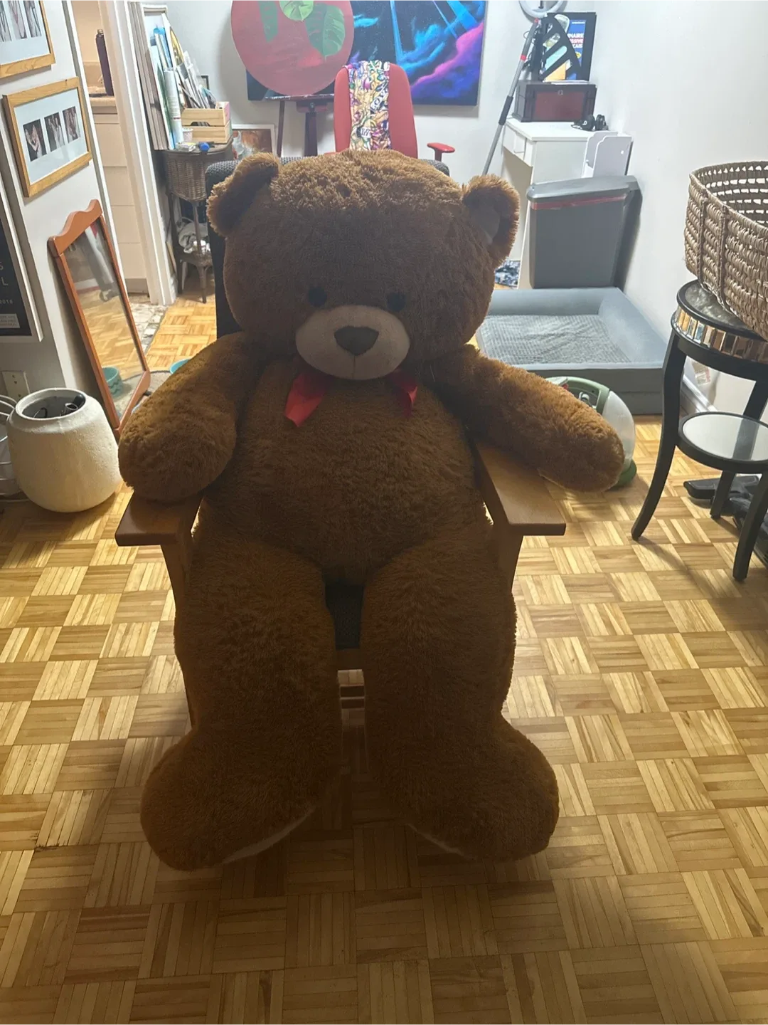 Giant Brown Teddy Bear thumbnail