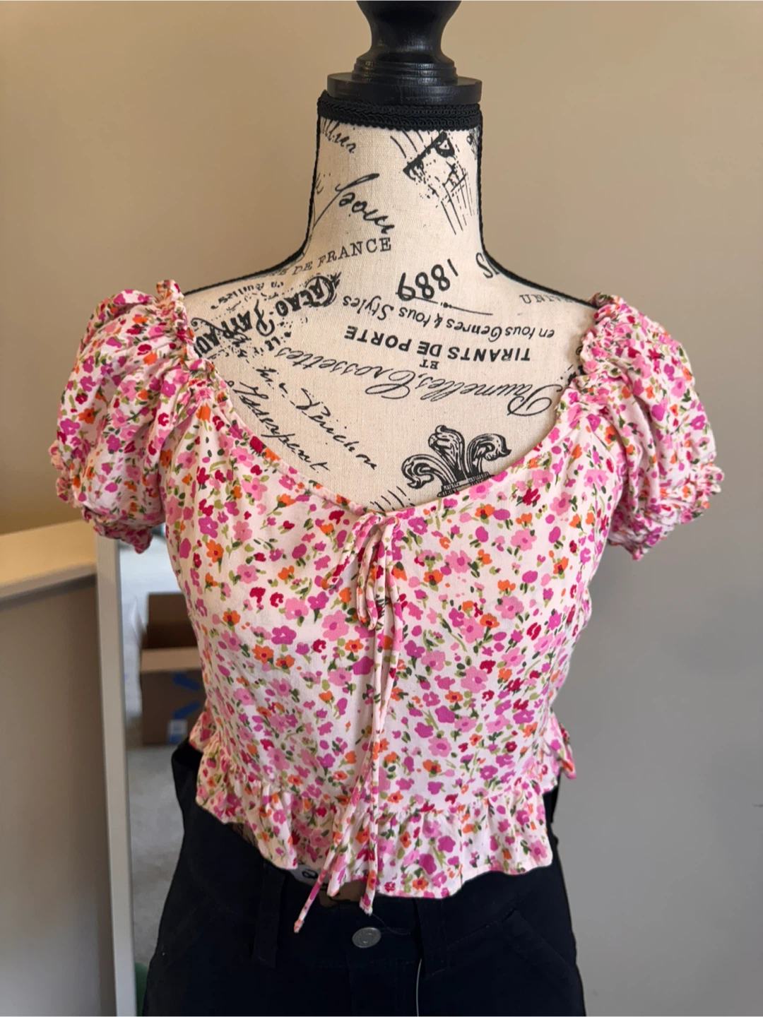 Celia Selfridge Floral Top - Size US 2