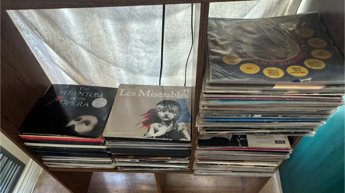 100 + Vinyl Records: Phantom of the Opera, Les Miserables thumbnail