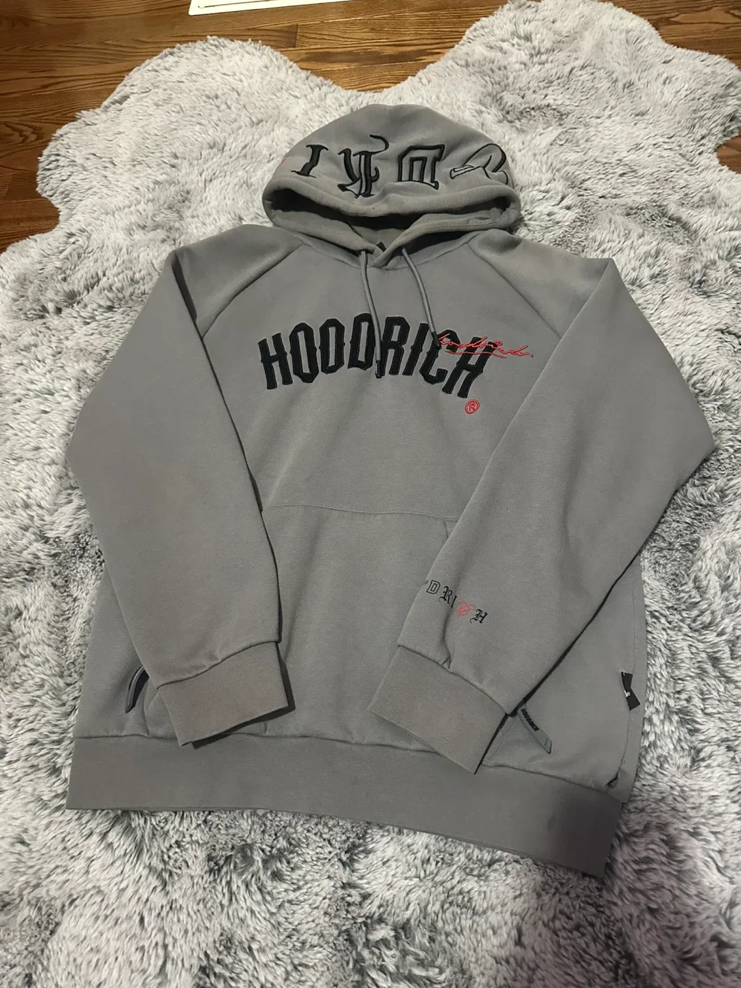 Hoodrich Hoodie - Size L - Grey thumbnail