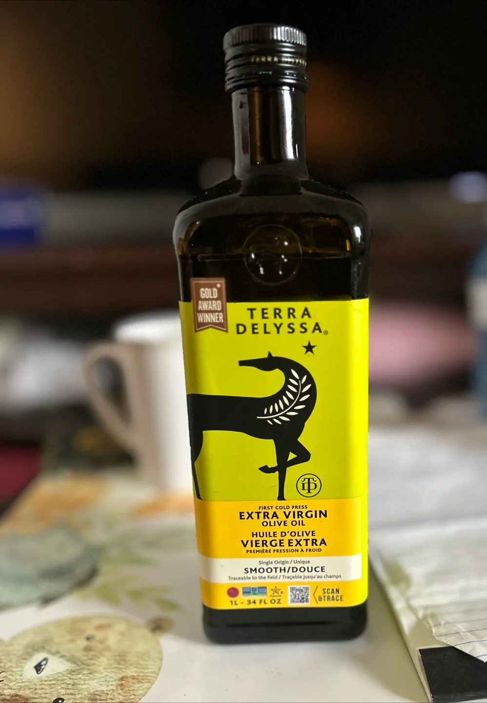 Terra Delyssa Extra Virgin Olive Oil, 1L thumbnail