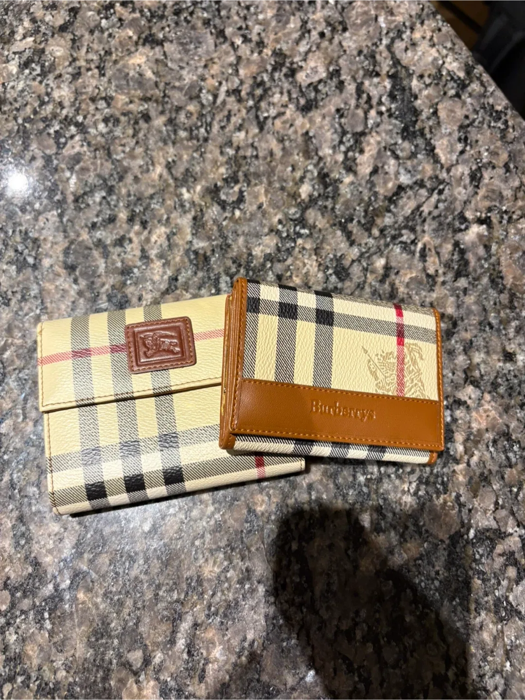 2 plaid wallets thumbnail