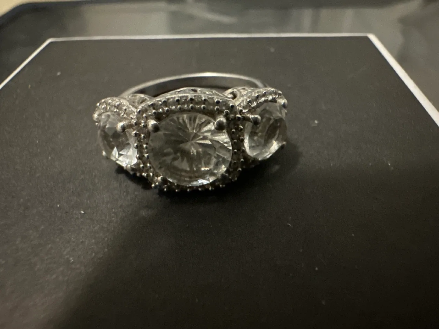 Sterling Silver 925 Ring size 6 thumbnail