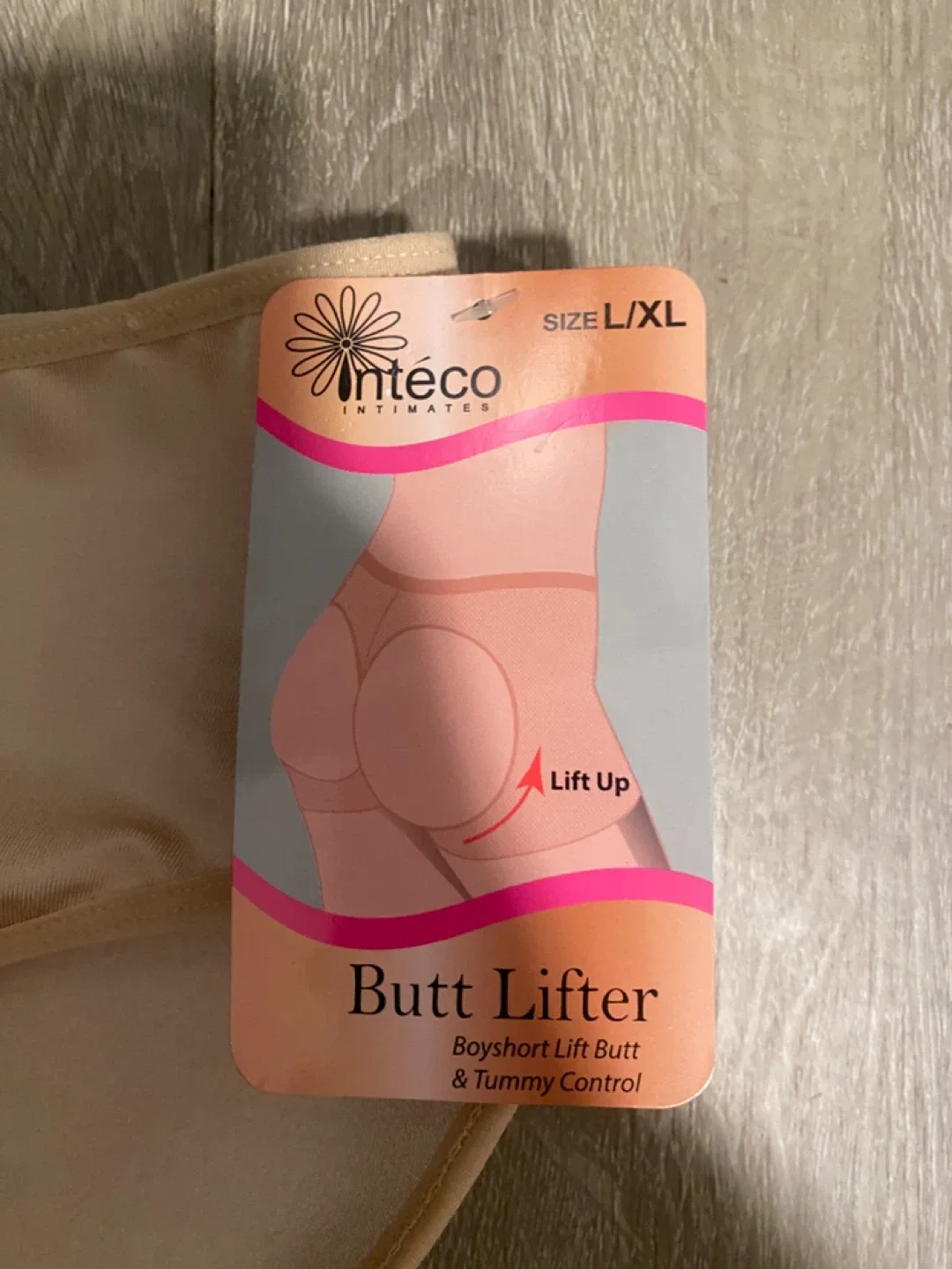 Inteco Intimates Butt Lifter Boyshort L/XL image indicator(2)