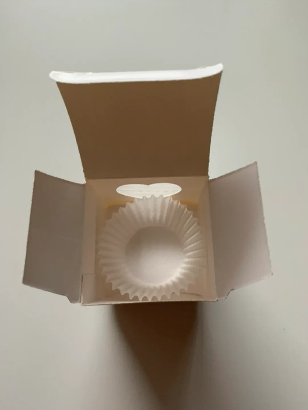 🤍60 White Favour Boxes with Heart Cutout image indicator(2)