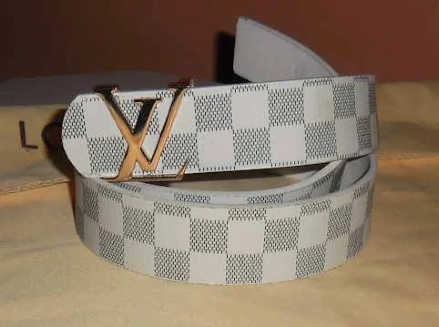 Louis Vuitton Damier Azur Belt image indicator(2)