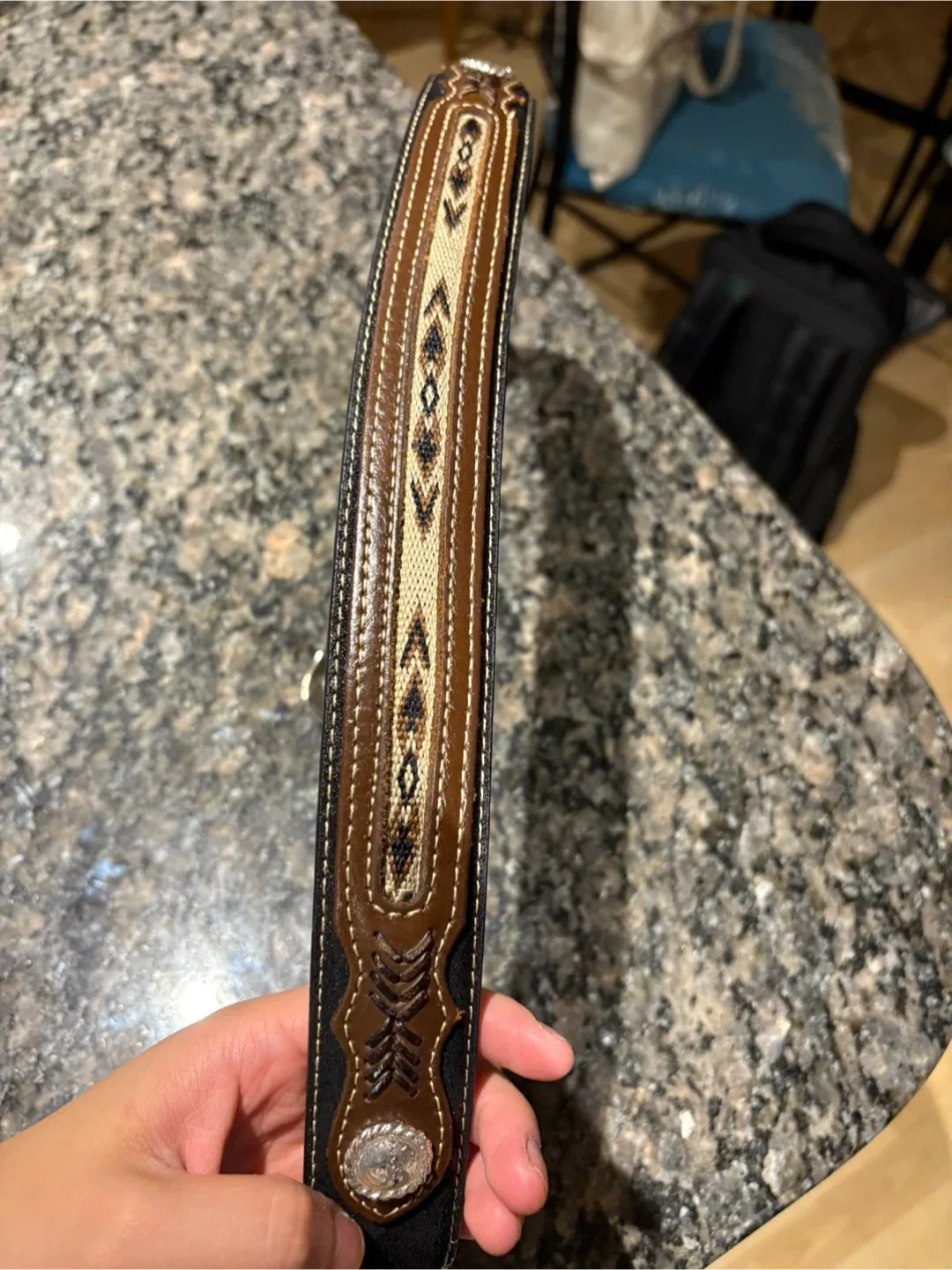 Nocona Belt Co. Leather Belt, Size 38 image indicator(5)