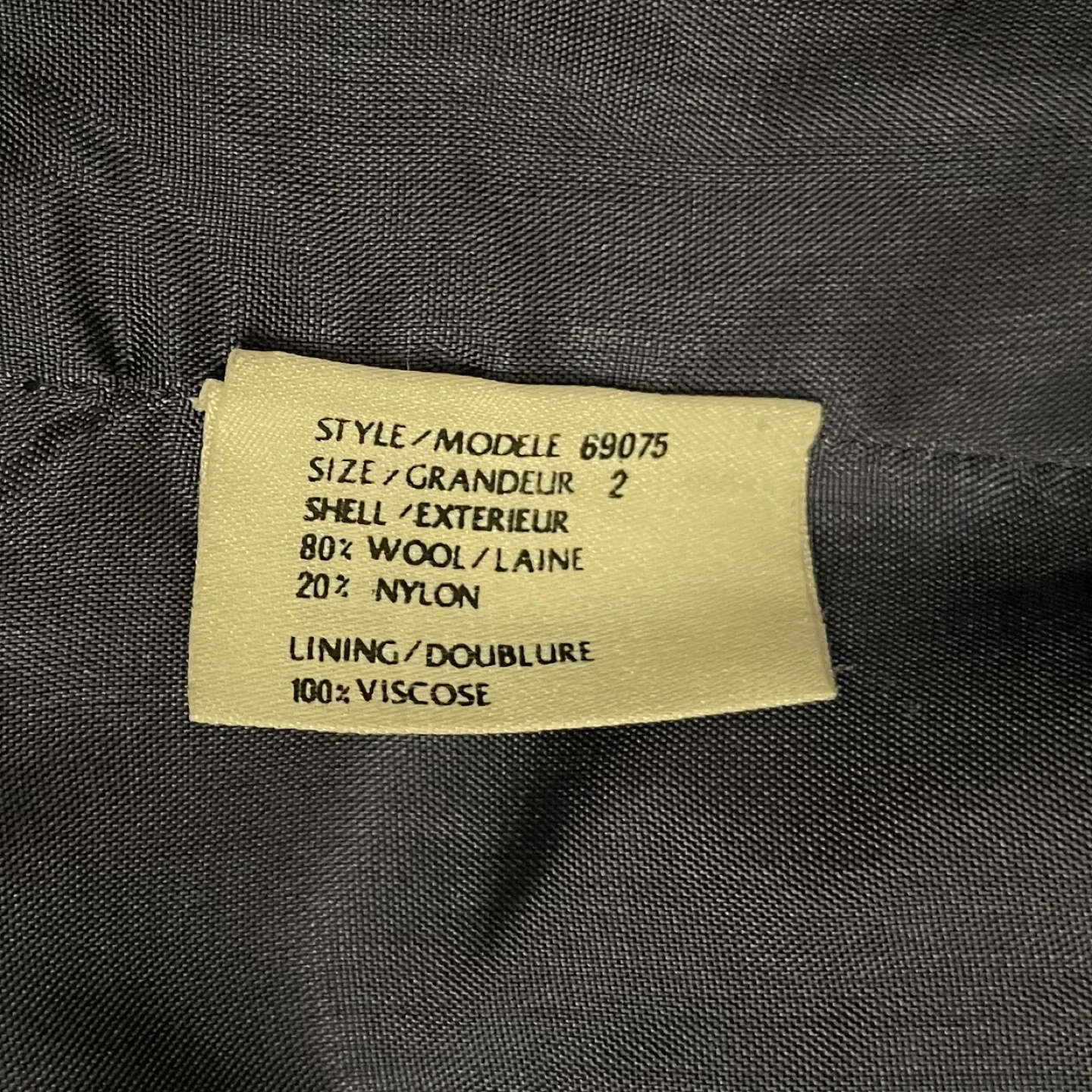 Vintage Wool Gold Button Royal Purple Blazer image indicator(6)