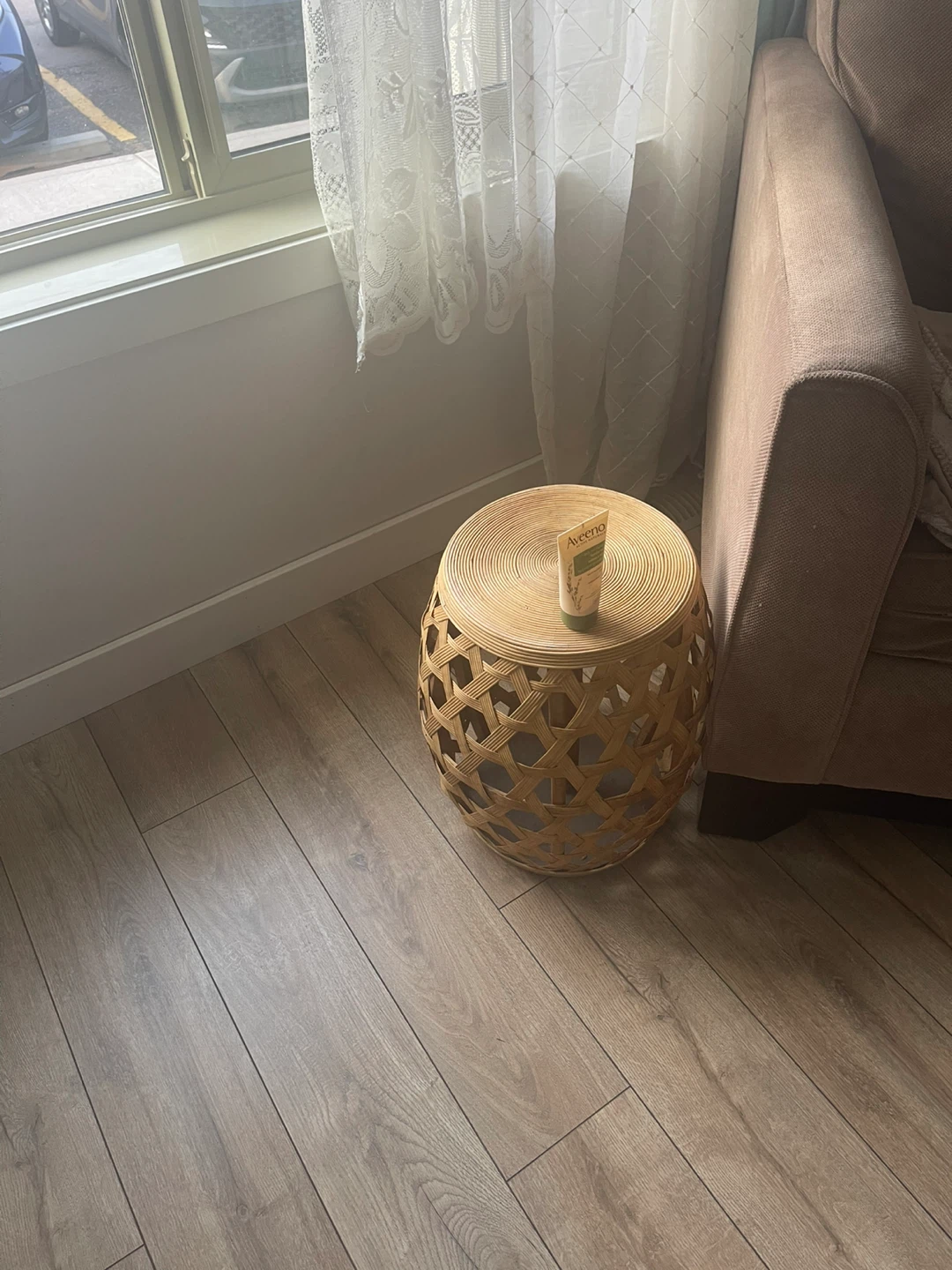 Wicker Side Table