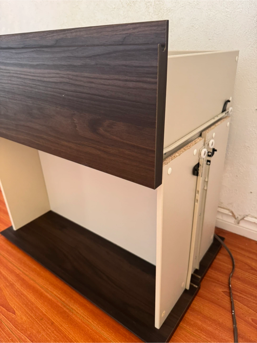 Brown & Beige Cabinet ikea drawer - photo 3