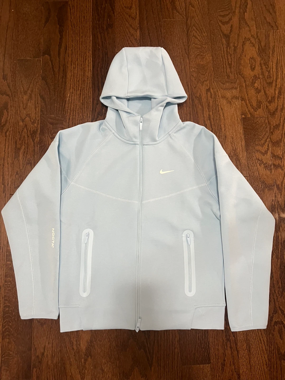 BRAND NEW NOCTA x Nike Tech Blue Hoodie - Size L - photo 2