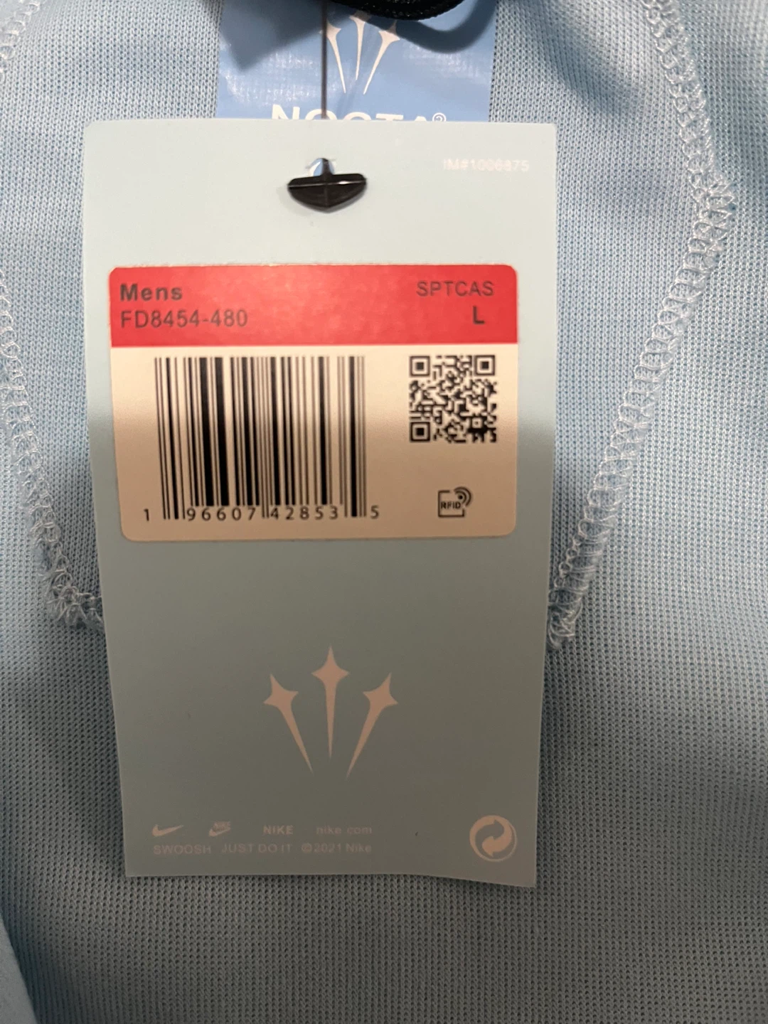 BRAND NEW NOCTA x Nike Tech Blue Hoodie - Size L - photo 5
