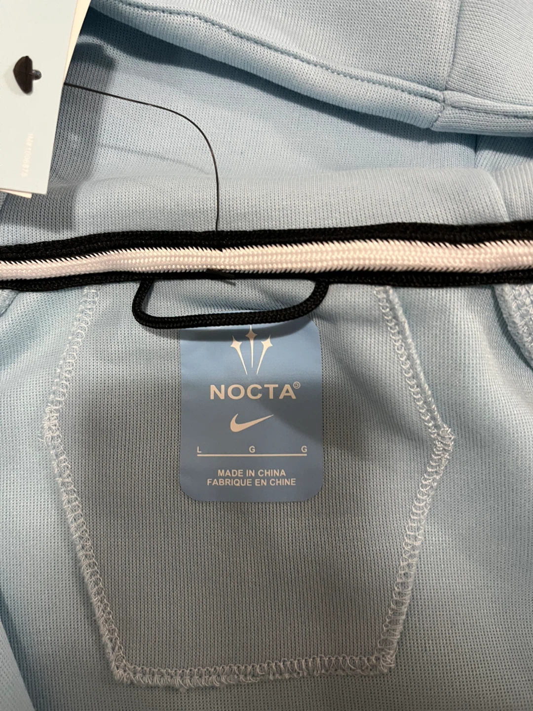BRAND NEW NOCTA x Nike Tech Blue Hoodie - Size L - photo 4