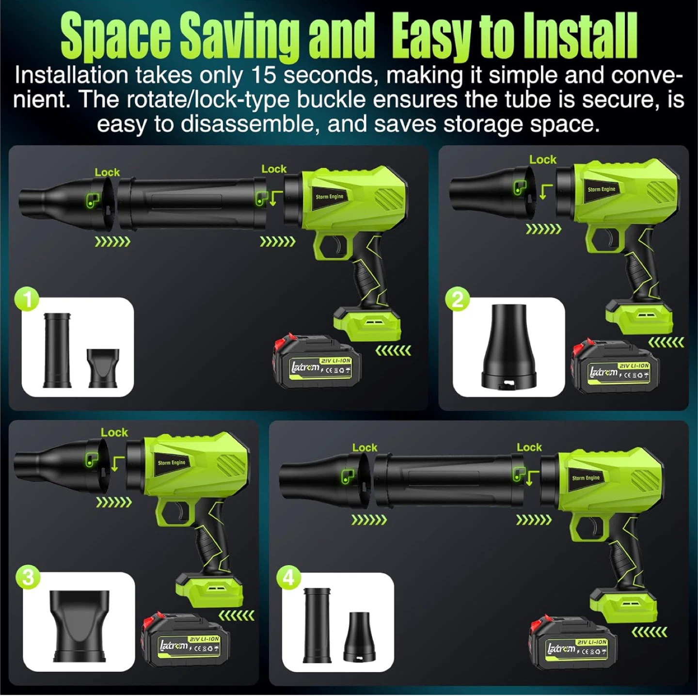 Leaf Blower Cordless - photo 5